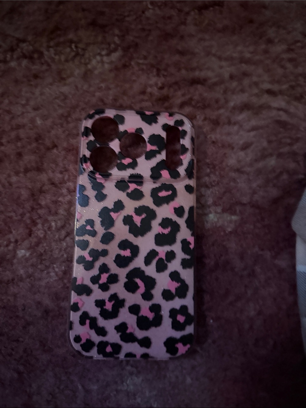 Pink Leopard Print iPhone 17 pro Cases- Stylish Protective Cover